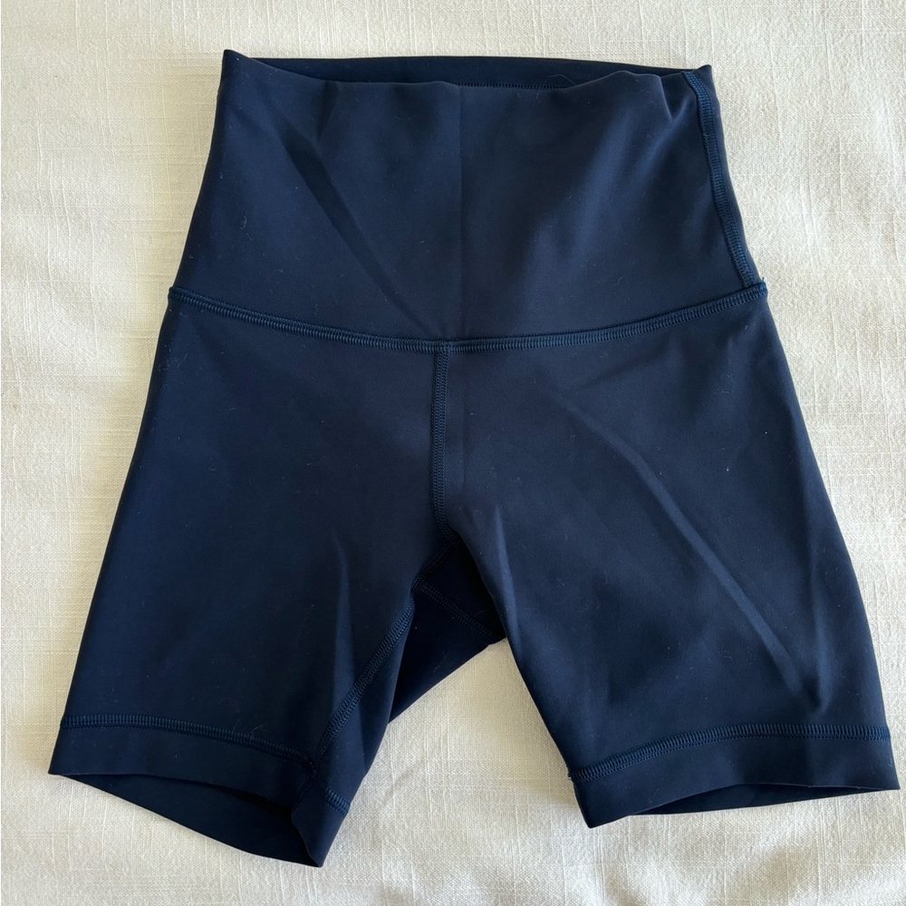 Lululemon Wunder Train Short 6” Size 0 True Navy